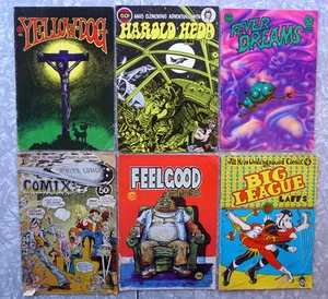 Lote de 6 números de cómics Underground 1970 Corben Rand Holmes - Imagen 1 de 12