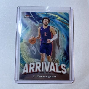 2023-24 Topps Finest Basketball Cade Cunningham #A-2 Arrivals Detroit Pistons - Picture 1 of 2