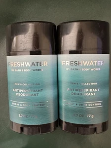 2er-Pack NEU Herren SÜSSWASSER Antitranspirant Deodorant 2,7 Oz. Bath & Body Works - Bild 1 von 1