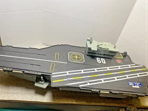 GI Joe 2001 USS SARATOGA  AIRCRAFT CARRIER w/ Lights, Sounds, Tested - Picture 1 of 19