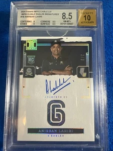 2024 PANINI Impeccable LIV Golf EAGLES SIGNATURES ANIRBAN LAHIRI 3/6 CRUSHERS - Picture 1 of 10
