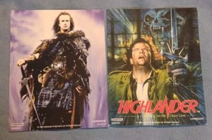 4 - Highlander 1986 Collector Movie Cards - Picture 1 of 2