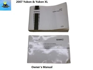 2007 07 GMC Yukon and XL Owners Manual Users Guide Booklet Portfolio OEM - Picture 1 of 7