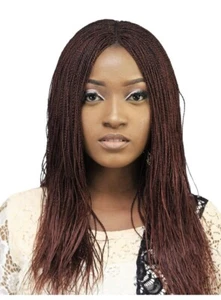 WOW BRAIDS Twisted Wigs Micro Million Twist - Color 1/35 Mix - 18in, New w/ Tags - Picture 1 of 12