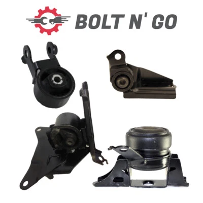 Montaje de motor, transmisión y puntal de par de 4 piezas para Toyota Yaris 06-17 1,5 L Foto 1 de 4