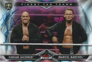 Fabian Aichner 2020 Topps Finest Autographed Pro Wrestling Trading Card - Picture 1 of 1