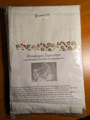 Hand Embroidered Himalayan tapestry Pillow Cases - Image 1 of 4