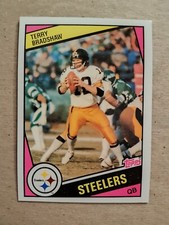TERRY BRADSHAW Pittsburgh STEELERS 1984 TOPPS FOOTBALL CARD #162