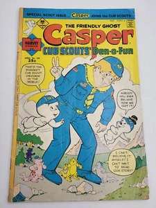 1976 Harvey Comics Casper the Friendly Ghost #185 Cub Scouts Den-o-Fun - Picture 1 of 3