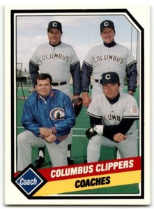 1989 CMC Columbus Clippers Ken Rowe/Champ Summers/Gary Tuck/Mike Heifferon
