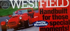 WESTFIELD SEIGHT / 1800 / 1600 car sales brochure. Rare vintage catalog / folder - Picture 1 of 3