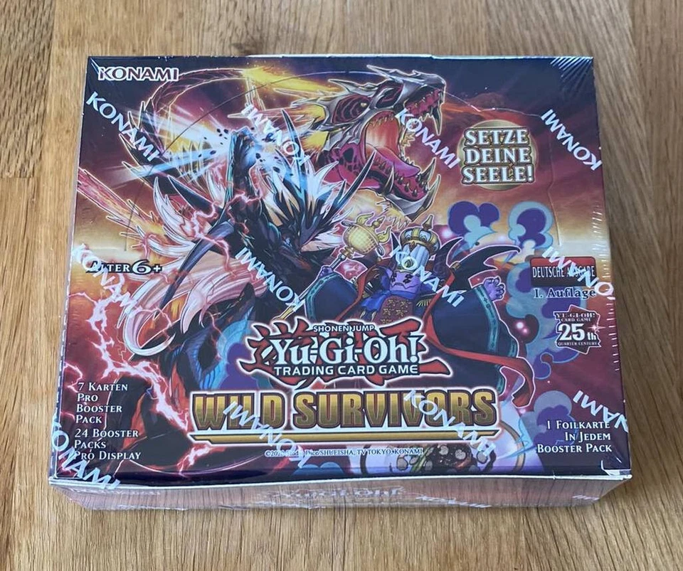 YuGiOh Wild Survivors - Display - NEU & OVP - Deutsch - Bild 1 von 1