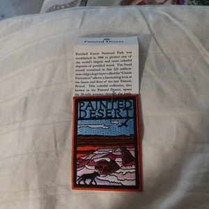 Painted Desert Petrified Forest National Park Arizona Souvenir Patch Badge - Picture 1 of 2