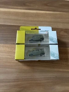 2x VW Bus/Transporter T4 Bus Bundeswehr Bw Roco 00939/00940 - Bild 1 von 3