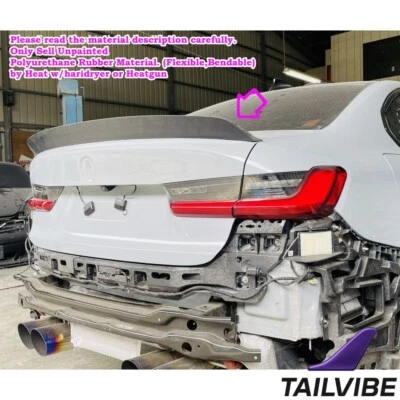 380S Rear Duckbill Trunk Spoiler Wing Fits 2011~17 Mercedes Benz CLS W218 Sedan - Image 1 of 4