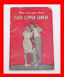  ANSCO FLASH CLIPPER CAMERA OWNERS MANUAL BOOKLET INSTRUCTIONS - Picture 1 of 1