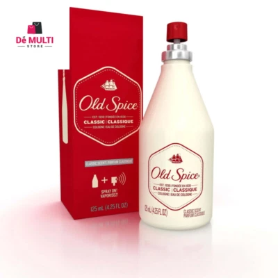 Old Spice Colônia Spray Masculino, Eau De Cologne, Perfume Clássico, 4,25 fl oz - Imagem 1 de 4