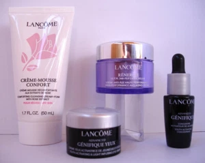 Lancome Renergie Peptide Cream & Genifique Eye & Genifique Serum & Cleanser LOT - Picture 1 of 15