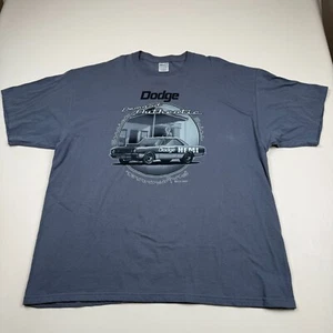 Vintage Dodge Hemi Charger 2007 Blau Kurzarm T-Shirt Herren 2XL XXL Muscle - Bild 1 von 6