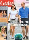 Gala 33/2022 Illustrierte, Heidi Klum, William & Kate, Royals im Urlaub, Beyoncè