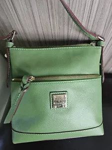 Dooney & Bourke Green Leather Crossbody. New without tags - Picture 1 of 7