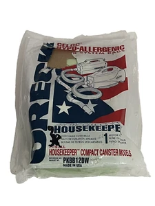9 Bags and 1 motor filtter Oreck Xl Buster Canister Vac Pkbb12dw Housekeeper - Picture 1 of 8