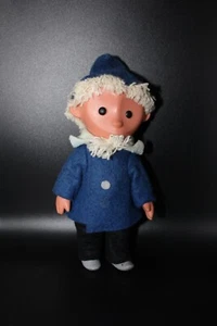 DDR Sandmann Sandmännchen Figur Puppe Kunststoff Filz ca. 60er Jahre Sammler - Bild 1 von 4
