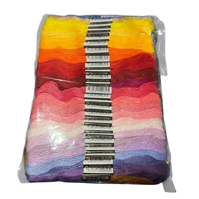 Lot of 150+ Embroidery Cross Stitch FLOSS THREAD Lots of COLORS - Image 1 of 4