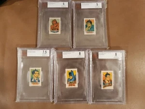 1979 Marvel DC Flick It Complete Set BVG Graded - Picture 1 of 12