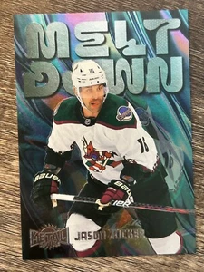 2023-24 UD Skybox Metal Melt Down Jason Zucker Utah - Foto 1 di 1