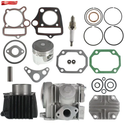 For Honda CRF70 ATC70 XR70 Top End Kit Cylinder Piston Head Gasket 12101-GB0-910 - Image 1 of 4