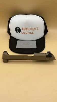 OEM Upper Beretta M9A4 G FULL Slide 9mm FDE Tan Optic Ready RDO - Image 1 of 4