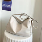 Fashionable Solid Color Shoulder Bag Crossbody Bag Retro Casual Women S Handba I