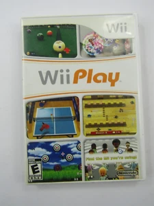 Wii Play Nintendo Wii Video Game Simulation CIB Complete - Picture 1 of 6