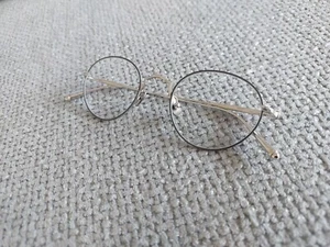 MATSUDA Titanium Oval Eyeglasses Frames M3103 Shinny Silver 48-22 - Picture 1 of 8