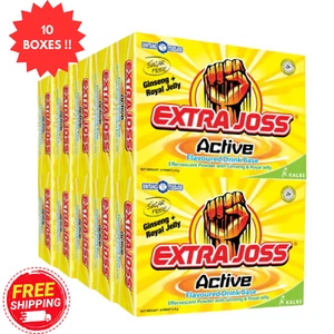 EXTRA JOSS Aroma Attivo 10 Box x 60 Bustine Energy Drink Polvere Aumenta Resistenza - Foto 1 di 7