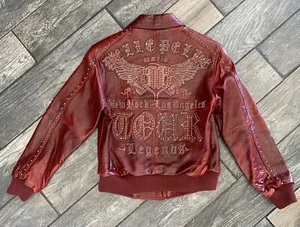 CHAQUETA DE CUERO PELLE PELLE MUJER Nueva York - Los ANGELES WORLD TOUR TALLA 6/MEDIANA - Imagen 1 de 11