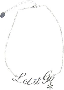 Collar Disney Frozen Silver Let It Go - Imagen 1 de 2