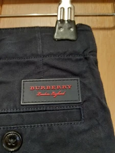 Jungen Burberry Kinder Shorts 100% Baumwolle schwarz 6 Jahre Körpergröße 120 cm - Bild 1 von 12