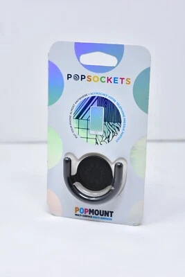 PopSockets PopMount: Montagem Multi-Superfície - PopSockets PopGrip - Preto NOVO!!! - Imagem 1 de 4