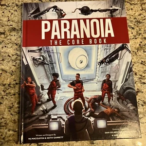 Paranoia The Core Book - Mongoose #15100 from 2023 - dinged corner - Picture 1 of 2