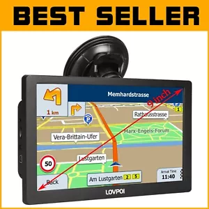 Professional 9-inch GPS for Trucks with Lifetime Map Updates & Traffic Alerts - Picture 1 of 10