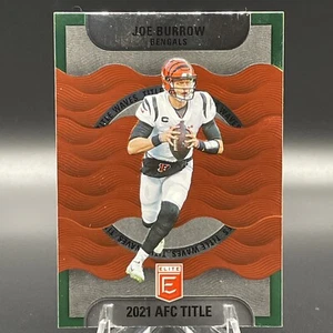 Joe Burrow 2022 Panini Donruss Elite Title Waves Bengals #TW10 - Picture 1 of 2
