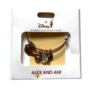 Bracciale Natalizio Alex E Ani Collezione Parchi Disney - Oro - Nuovo - Foto 1 di 5