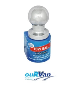 Ark Tow Ball 50mm 3.5 Tonne Chrome TB35CB Caravan Camper Trailer Towing - Picture 1 of 1