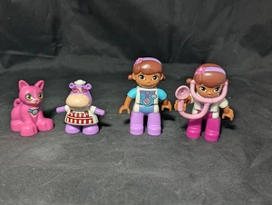 Lot of 4 LEGO DUPLO Doc McStuffins Figure Lot pink cat - Picture 1 of 6