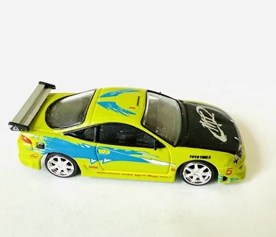 Fast and Furious Brian's 1995 Mitsubishi Eclipse Racing Champions 1:64 Diecast - Image 1 of 4