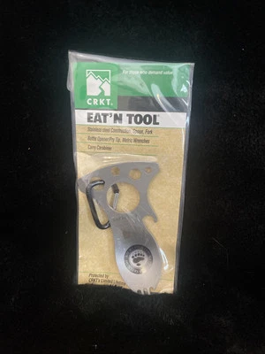 Cuchillo CRKT Columbia River 4" Liong Mah Design 9100 Eat' N Tool COMO NUEVO Foto 1 de 3