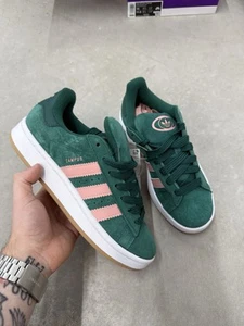 Adidas Originals Campus 00s - Green, Rose Pink, Gum & White - Size 5.5 - JQ2689 - Imagen 1 de 6