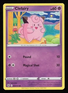 Clefairy 053/172 Common Brilliant Stars - Picture 1 of 2